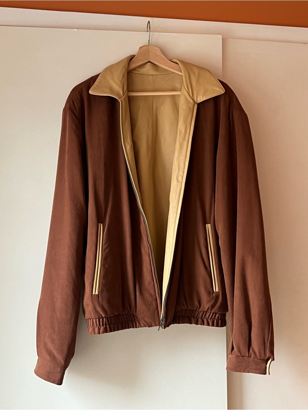 Wilsons Leather Leather and Suede, Brown and Cream